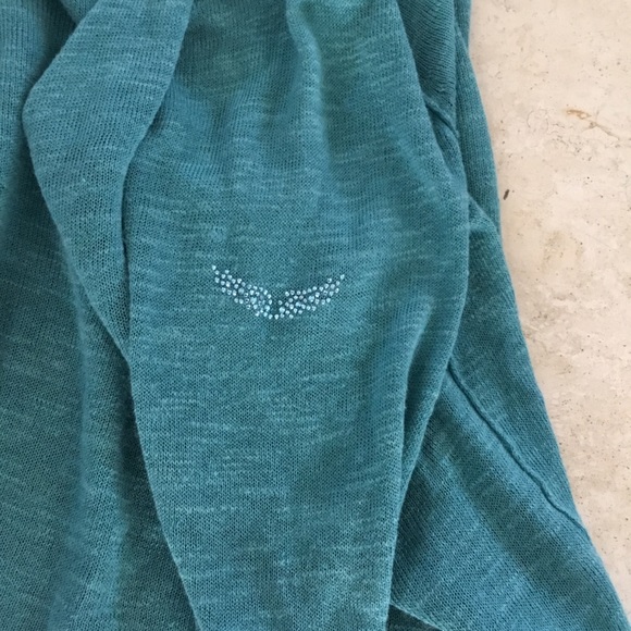 Zadig & Voltaire V-Neck Logo Sweater - Size Medium - Picture 14 of 15